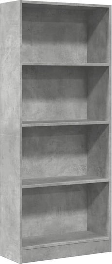 Библиотека Сив Цимент 60x24x143см