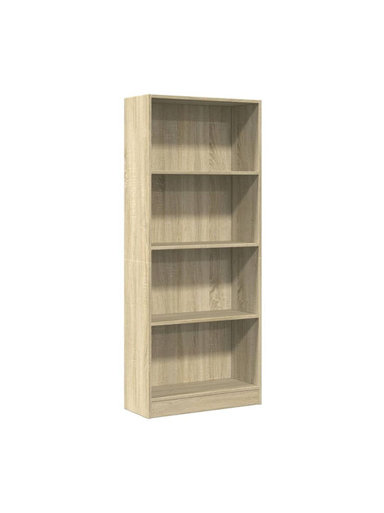 Bücherschrank Sonoma Eiche 60x24x143cm