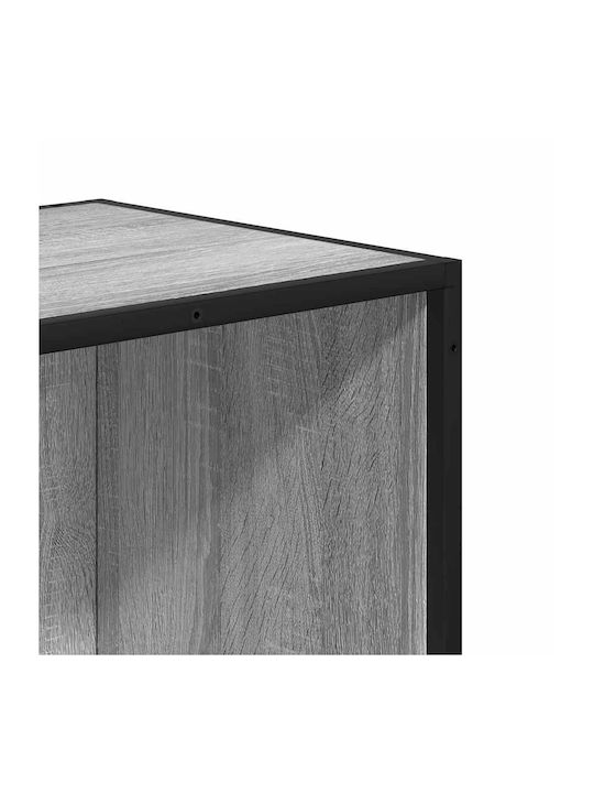 Βιβλιοθήκη Γκρι Sonoma 60x35x139εκ.