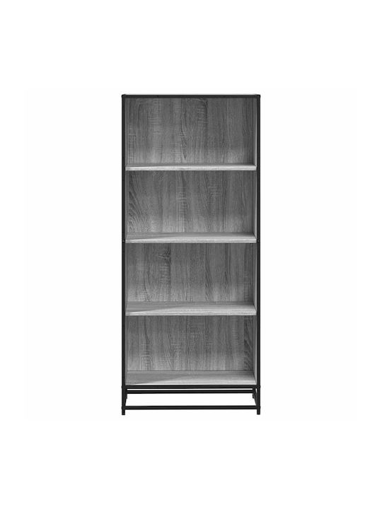 Βιβλιοθήκη Γκρι Sonoma 60x35x139εκ.