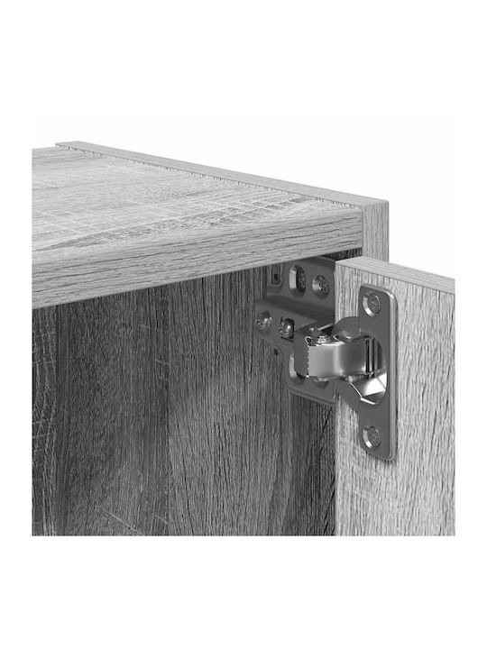 Wohnzimmer Schrank aus Spanplatte Grau Sonoma 40x24x52cm