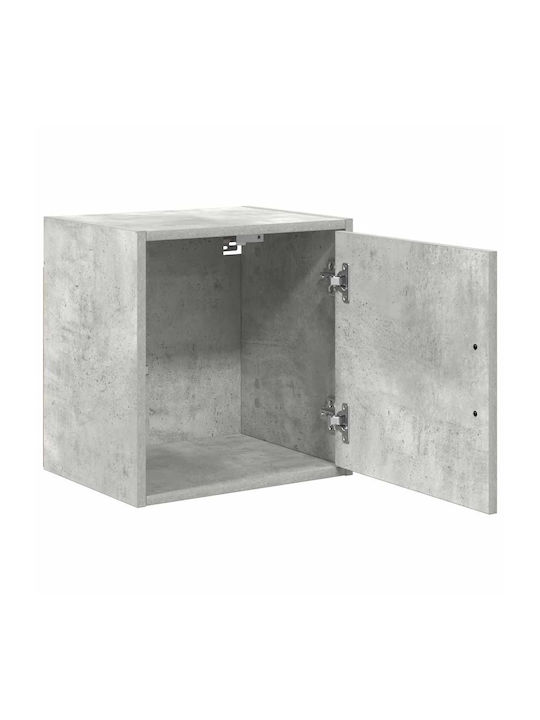Wand Wohnzimmer Schrank aus Spanplatte Grau 40x30x41cm