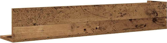 Wall Shelves Old Wood 2 Pieces 100x16.5x16.5 cm