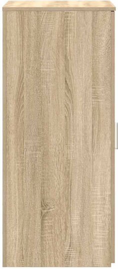 Wohnzimmerschrank aus Spanplatte Braun 50x45x103.5 cm