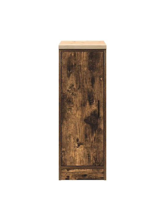Living Room Cabinet Made of Solid Wood Brown 30x51x85cm