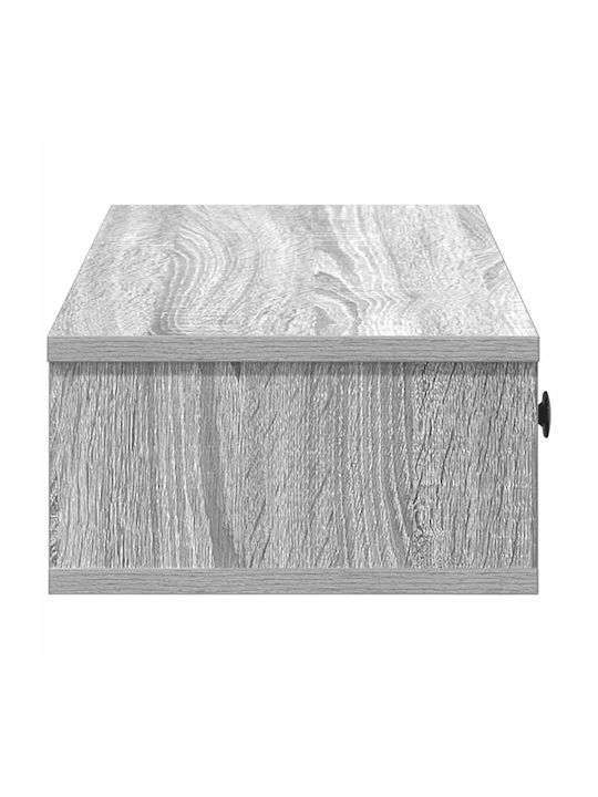 Ράφι Τοίχου Γκρι Sonoma 100x37.5x19εκ.