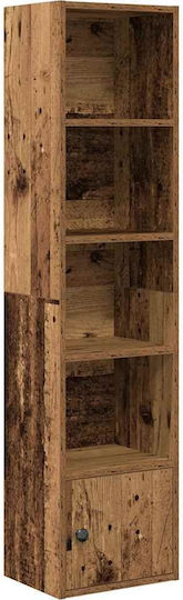 Brown Bookcase 31x24x127cm