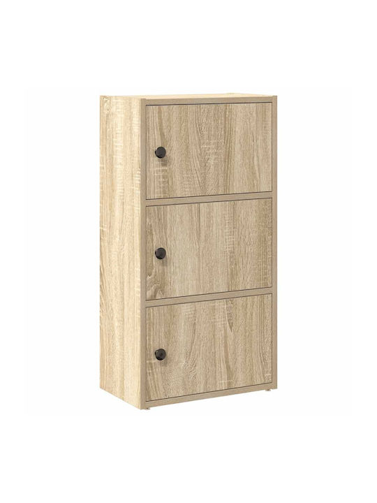 Living Room Cabinet Made of Particle Board Brown 40x24x77cm