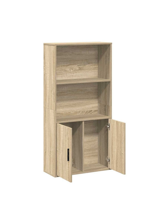 Sonoma Oak Bookcase 60x24x120cm