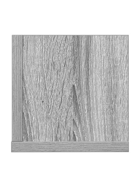 Wall Shelves Gray Sonoma 2 Pieces 100x16.5x16.5 cm