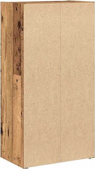 Living Room Cabinet Made of Brown Particle Board 40x24x77cm