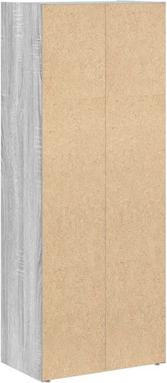 Шкаф за дневна от ПДЧ Сив Sonoma 40x24x102см