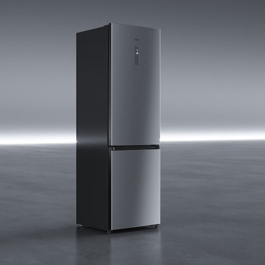 Teka Combină frigorifică 378lt NoFrost Î201xL59.5xA67.8cm. Inox RBF 78650 SS