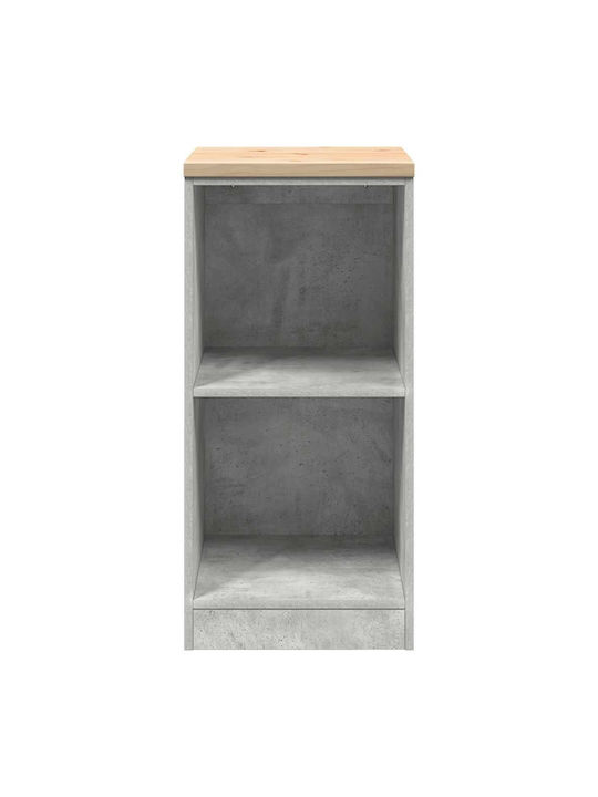 vidaXL Office Cabinet Made of Solid Wood Natural 40x51x85cm