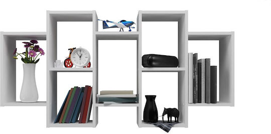 Bibliothek Bilbao 7.0 Weiß 129.5x20x65cm