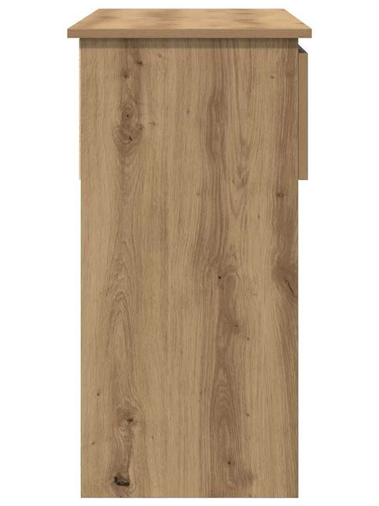Wooden Console Table Coffee L85.5xW38.5xH74.5cm