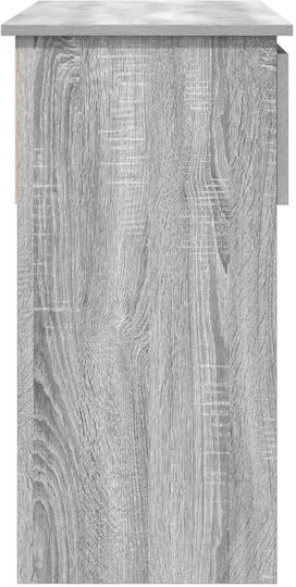 Wooden Console Table Grey Sonoma L85.5xW38.5xH74.5cm