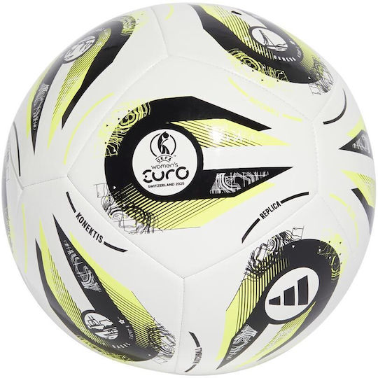 adidas Women's Euro25 Club Soccer Ball White