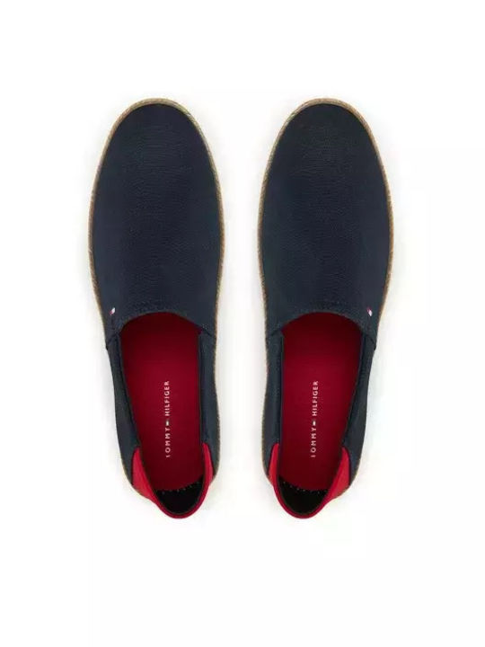 Fabric Men's Espadrilles in Blue Color