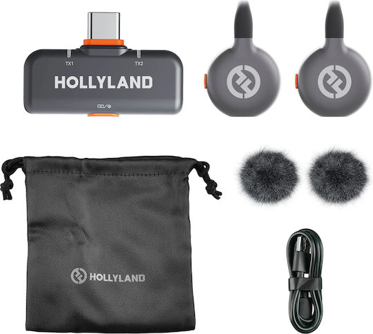 Hollyland Lark M2s Usb-c – Ψηφιακό 2.4ghz Σύστημα Ασύρματης Μετάδοσης Ήχου