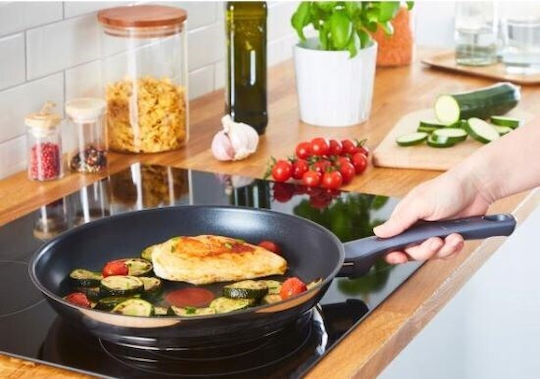Tefal Daily Cook Σετ Τηγάνια από Αλουμίνιο Silver με Αντικολλητική Επίστρωση 2τμχ