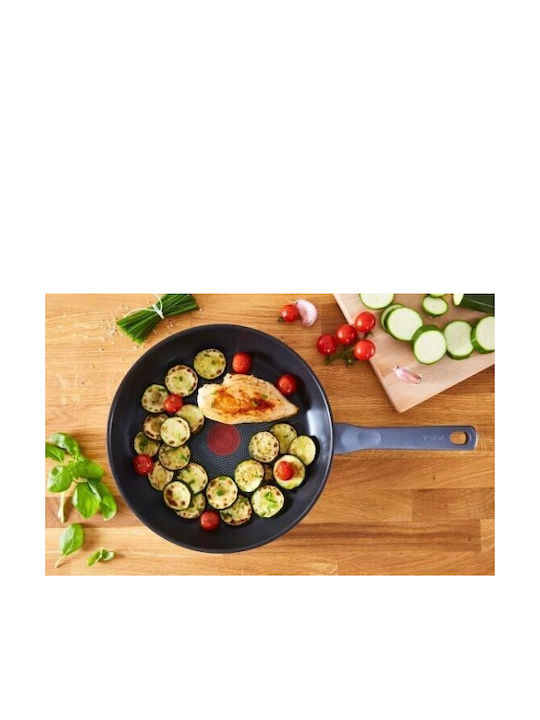 Tefal Daily Cook Σετ Τηγάνια από Αλουμίνιο Silver με Αντικολλητική Επίστρωση 2τμχ