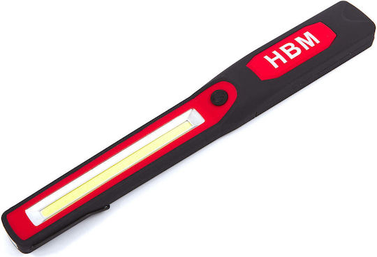 HBM Machines Φακός Συνεργείου Μπαταρίας LED με Φωτεινότητα έως 250lm