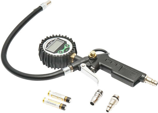 Pistol Digital de Umflare a Anvelopelor cu Manometru de Presiune