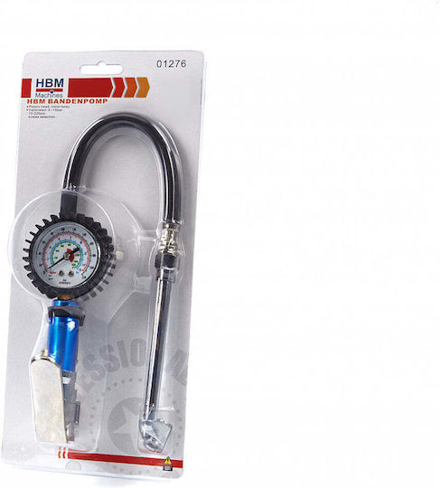 Wheel Inflation Pistol Analog Gauge 0-15bar 0-220psi