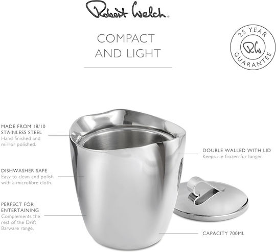 Robert Welch Einfache Champagners 0.7Es mit Abmessungen 12.9x13.4cm