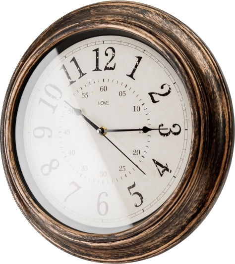 Platinet Wanduhr Kupfer Ø40cm