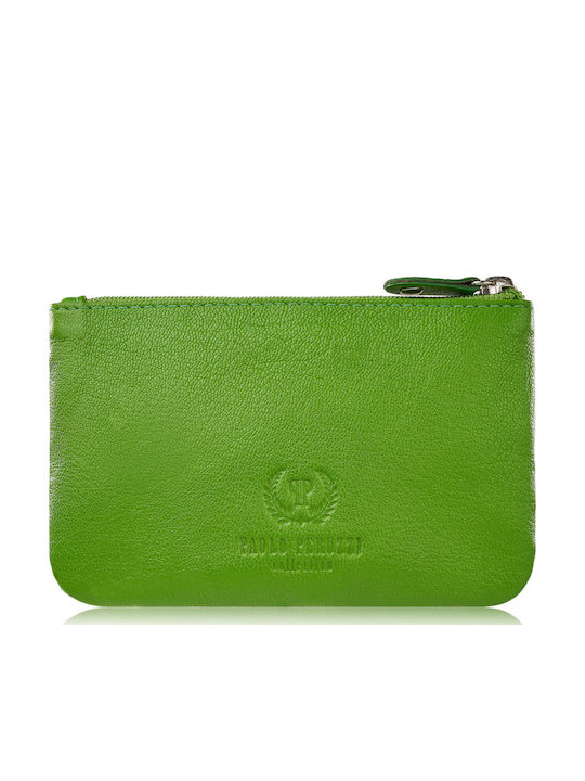 Leather Women's Wallet Classic with RFID Green