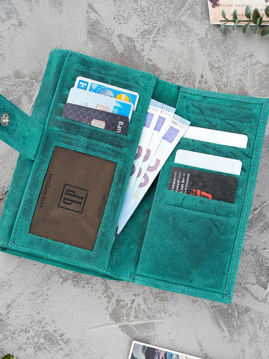 Set De piele Geantă de damă Rucsac Verde