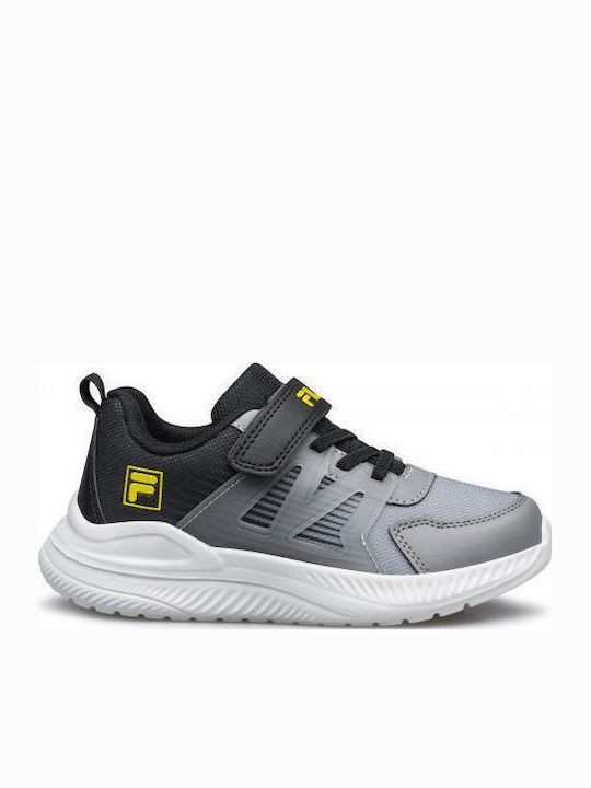 Memory Fast 5 V Kinder Sportschuhe Laufen mit Bügel- und Schleifenverschluss Gray