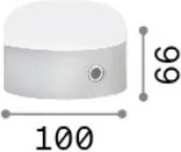 Ideal Lux LED Осветително Тяло Топло Бяло