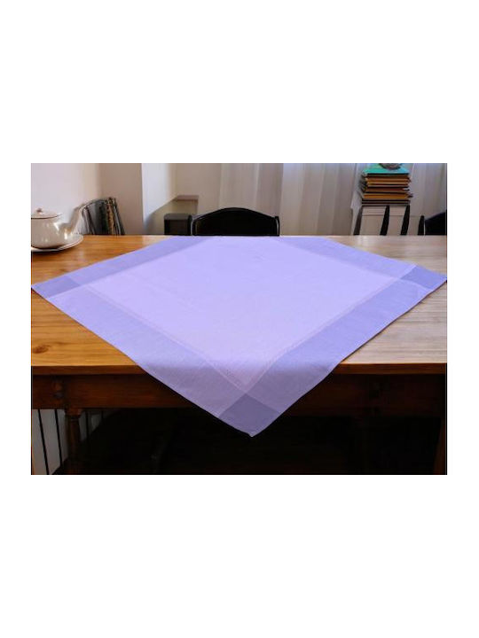 Linea Home Tablecloth Linen Lila 140x140cm