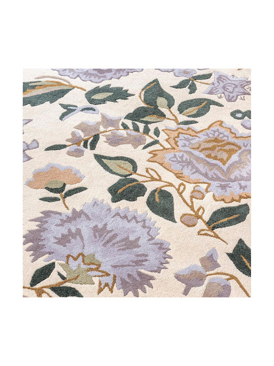 Laura Ashley Wendling Floral Lucrat manual Covor Rectangular Din lână Violet