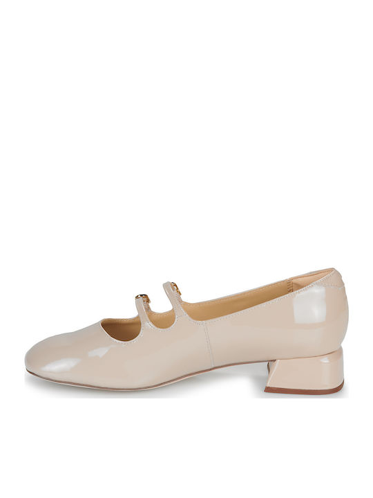 Shine Γόβες με Λουράκι Μπεζ