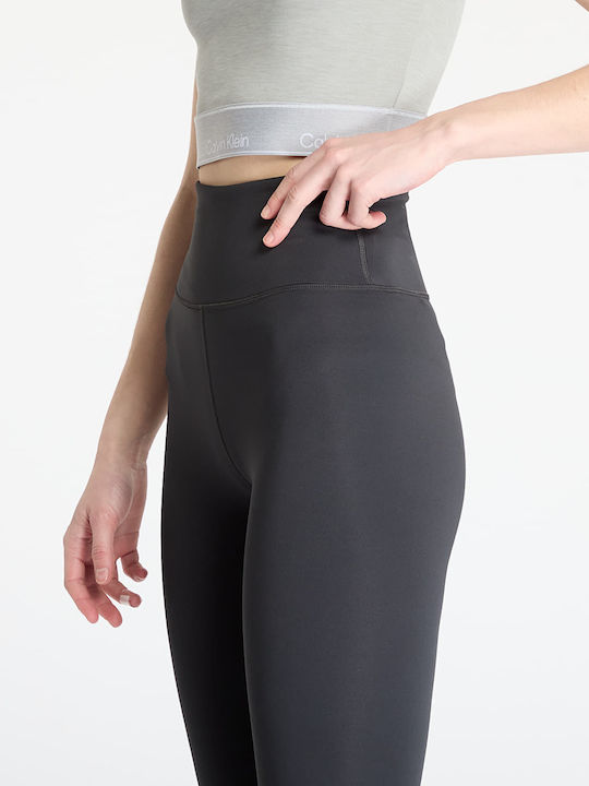 Women's Cropped Training Legging High Waisted Black