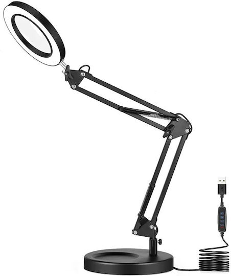 Lamp 10 Tabletop Magnifying Lense with Light 1pcs