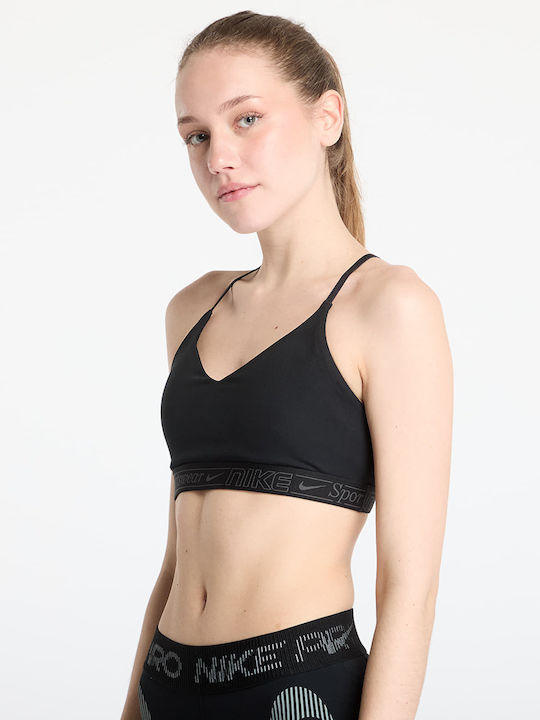 Nike Dri-Fit Indy Women's Sports Bra Black with Lining