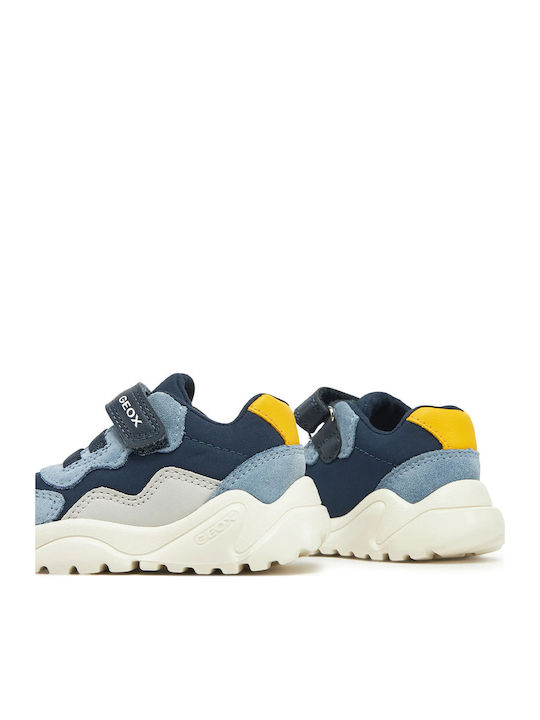 Ciufciuf Kinder Sneaker Anatomisch mit Bügel- und Schleifenverschluss Blau