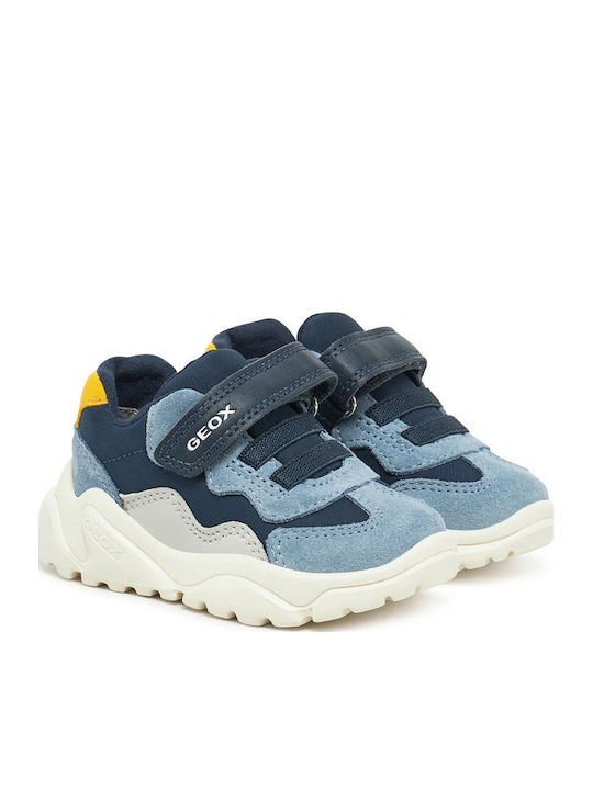 Ciufciuf Kinder Sneaker Anatomisch mit Bügel- und Schleifenverschluss Blau