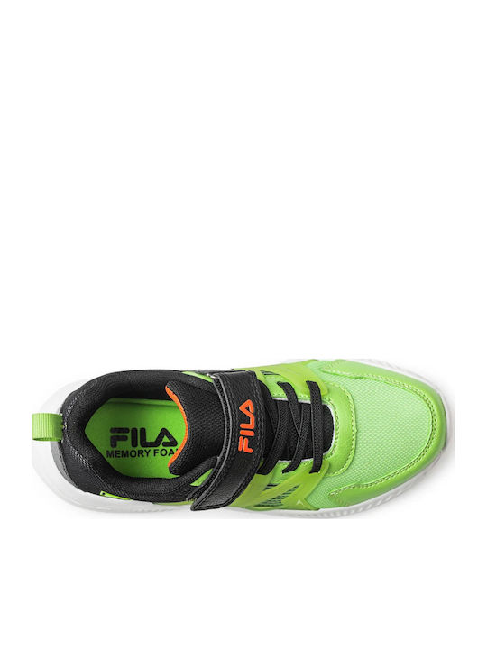 MEMORY FAST Kinder Sneakers Anatomisch mit Klettverschluss Grün