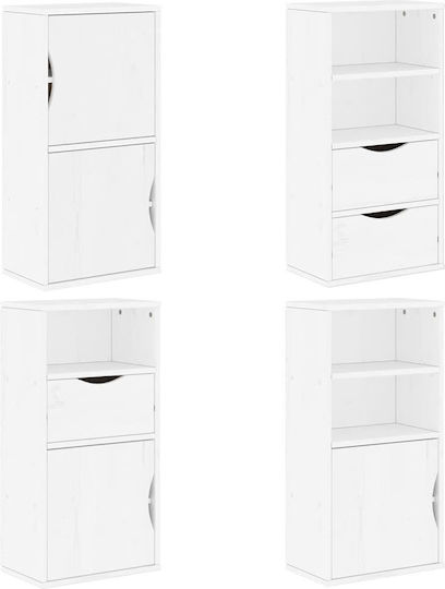 Μπουφές mit Schubladen White 40x24x79cm