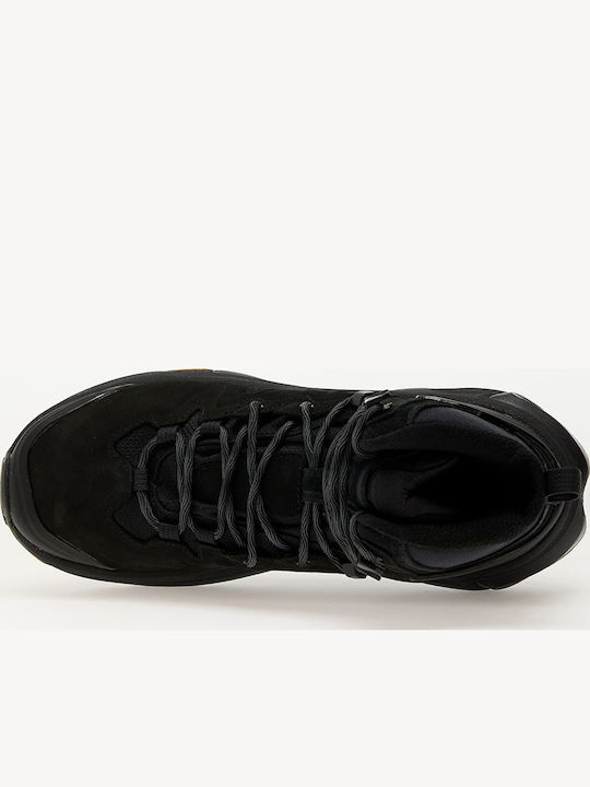 HOKA Kaha Men's Hiking Boots Waterproof with Gore-Tex Membrane Black