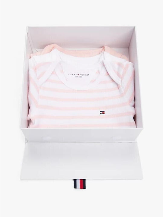 Tommy Hilfiger Σετ Φορμάκια Ροζ 3τμχ