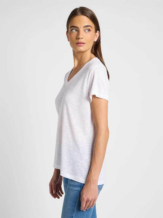 Damen T-Shirt Weiß