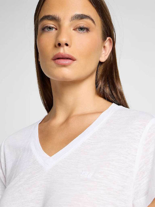 Damen T-Shirt Weiß