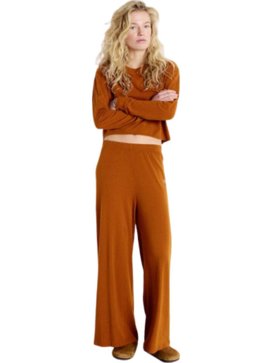 Γυναικεία Μπλούζα Βαμβακερή Brown